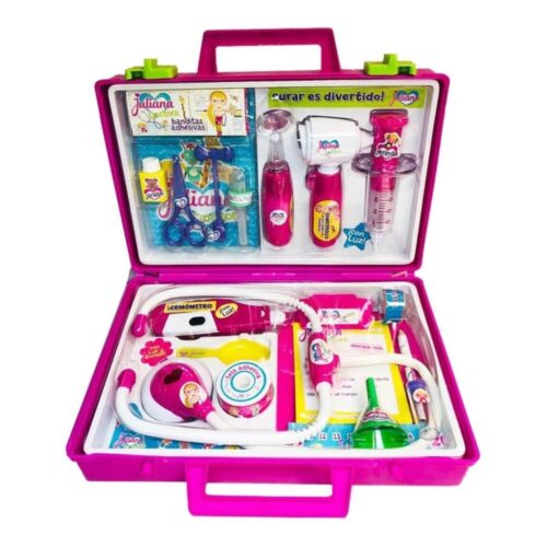 VALIJA JULIANA DOCTORA GRANDE CON ACCESORIOS LUZ Y SONIDO- ORIGINAL