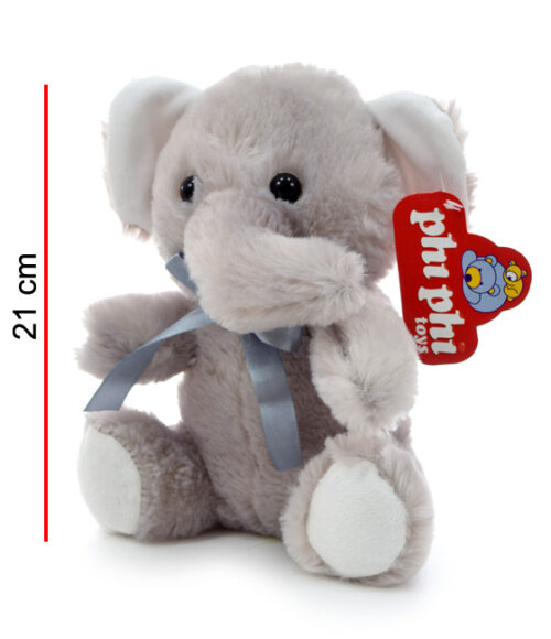 Peluches Oso, Mono, Perro, Elefante 21 Cm Precio Por Unidad- Phi Phi Toys