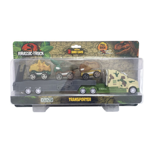 Camión Jurassic Dinos Truck Transporter Ditoys