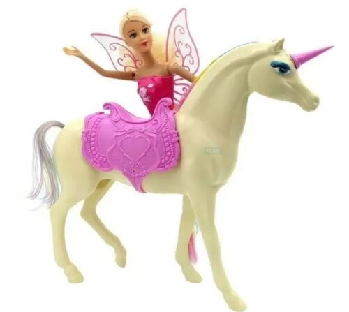Muñeca Poppi Doll Kiara Hada Y Su Caballo Unicornio -5981 POPPI ORIGINAL