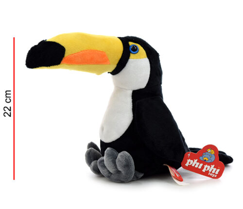 PELUCHE TUCAN 22CM PHI PHI TOYS ART 2394
