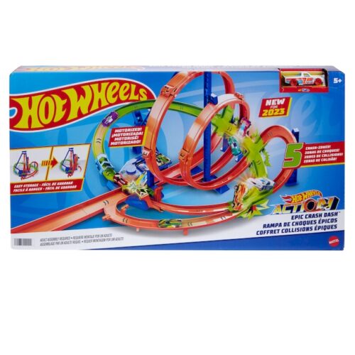 Pista Hot Wheels Action Choques Épicos Color Multicolor Mattel