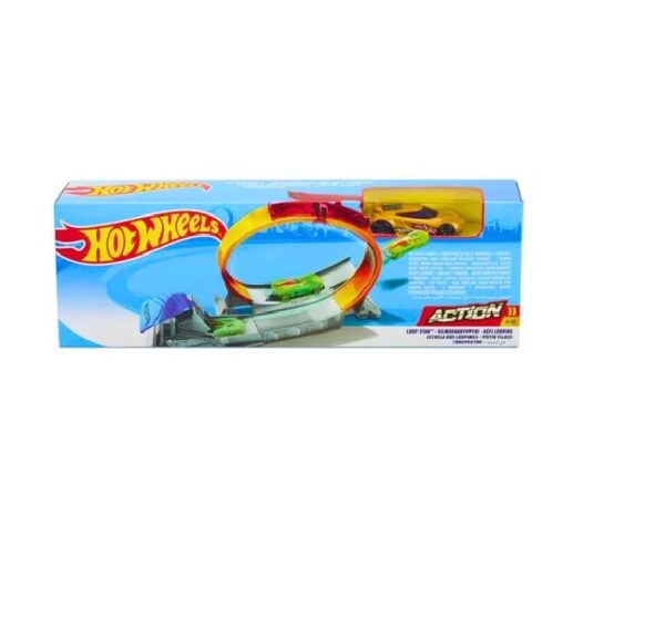 Pista Hot Wheels Surtido De Acrobacias Clasicas Loop Star 360 Grados– Mattel - Imagen 2