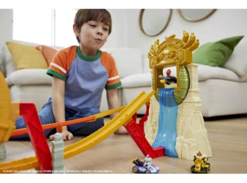 Hot Wheels Mario Kart Pista De Juguete Carrera En La Selva – Mattel