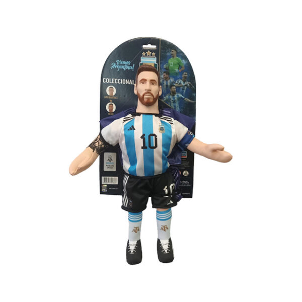 Peluche Soft Afa Selccion Argentina Messi 45 Cm New Toys Original Muñeco - Imagen 3