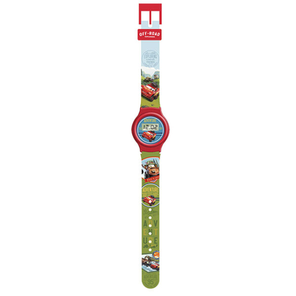 Reloj Digital Infantil Cars Disney Pixar 5 Funciones Intek - Imagen 2