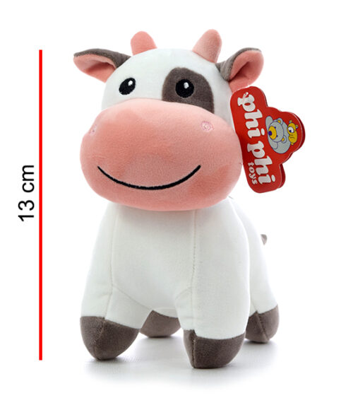 Peluche Vaca Parada 21Cm x 13CM- Phi Phi Toys 8219