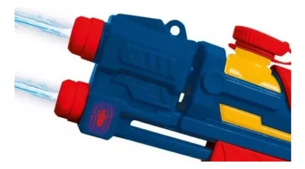 Pistola De Agua Spiderman Double Water Shoot 2533- Ditoys - Imagen 2