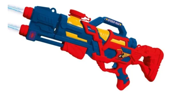 Pistola De Agua Spiderman Double Water Shoot 2533- Ditoys - Imagen 3