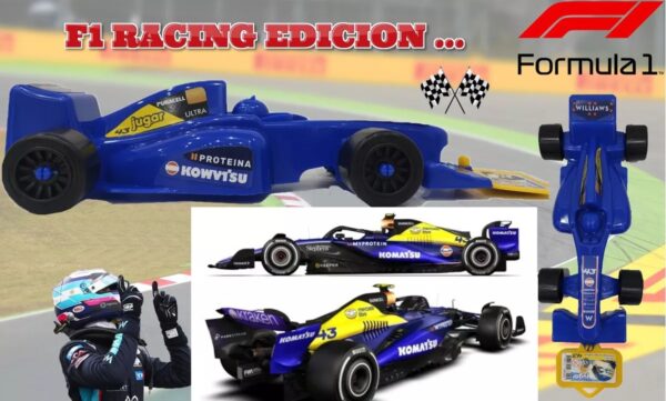 Auto F1 Carrera Williaws El 43 De Franco Colapinto 28 Cm