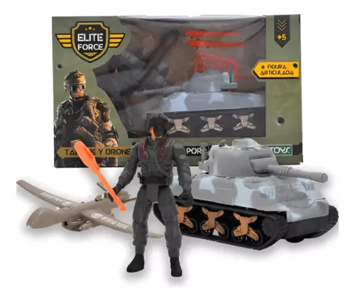 Elite Force Tanque Drone Figura Articulada -2691 Ditoys