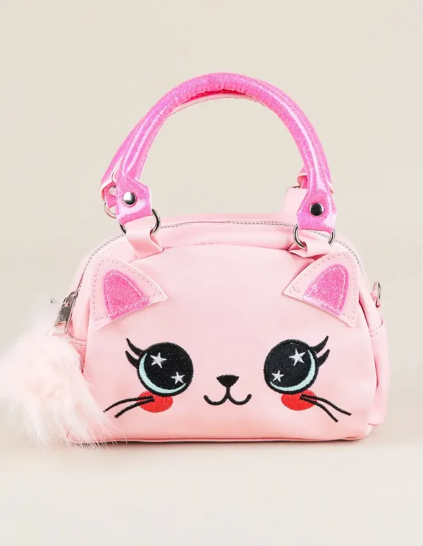 Bandolera Cartera Gato Incluye correa ajustable y desmontable