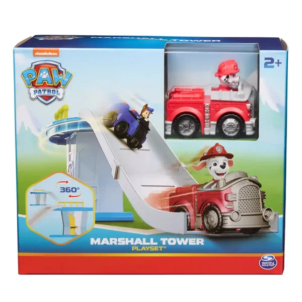 Paw Patrol Mini Torre Con Rampa Y Personaje-Original