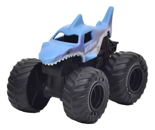 Monster Jam Pack x4 Camioneta Monstruo Mini Vehiculo A Escala 1:72 - Imagen 4