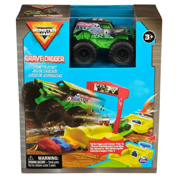 Monster Jam Monster Jam Playset Juego De Acrobacias 98951- Original