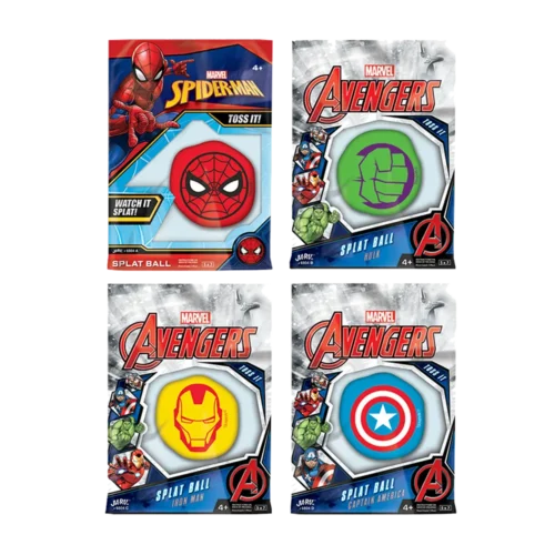 Pelota Squisihy Jaru Splat Ball Marvel Avengers