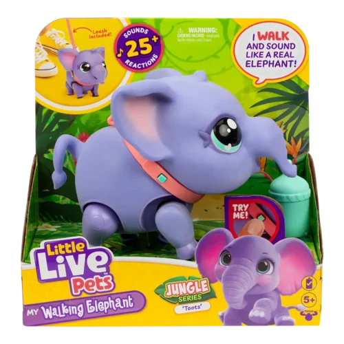 Little Live Pets | Elefantito Interactivo Toots