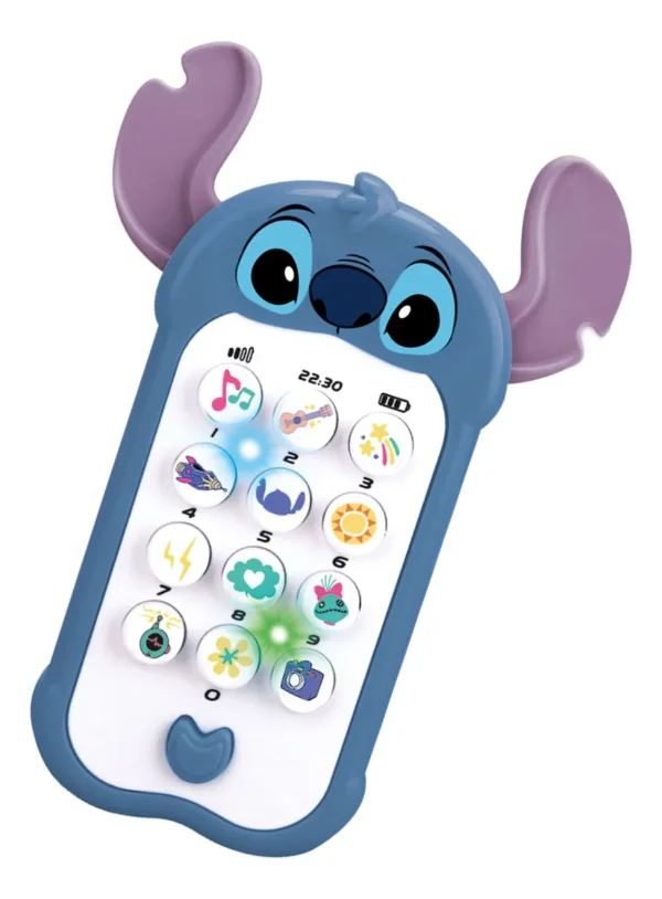 Jueguete Didactico Infantil Celular/ Phone Stitch Con Luces y Sonidos-(2819) Ditoys