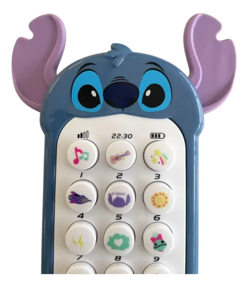 Jueguete Didactico Infantil Celular/ Phone Stitch Con Luces y Sonidos-(2819) Ditoys