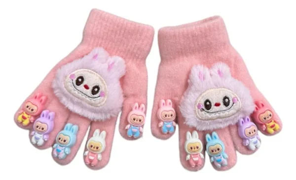 Guantes Labubu Para Niños Otoño Invierno Importado Surtidos Modelos - Imagen 3