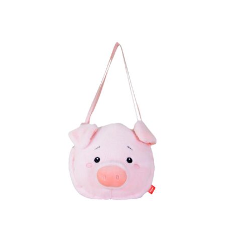 8247-Cartera Gato/Chancho de Peluche 20 Cm - Phi Phi Toys