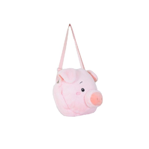 8247-Cartera Gato/Chancho de Peluche 20 Cm - Phi Phi Toys - Imagen 3
