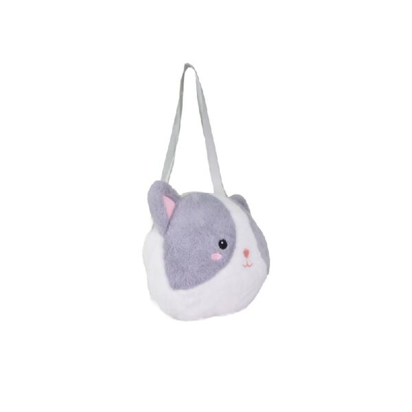 8247-Cartera Gato/Chancho de Peluche 20 Cm - Phi Phi Toys - Imagen 5