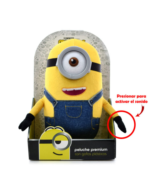 MN058 Peluche Monions Con Sonido  -Phiphi Toys - Imagen 3