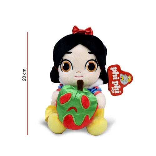 Peluche Princesas Blancanieves Con Manzana 20 Cm  Original- Phi Phi Toys