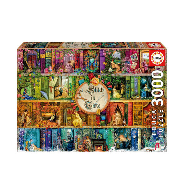 Rompecabezas Puzzle Gigante Por 3000 Piezas Stitch In Time 1.2 mts x 80 cm - Original