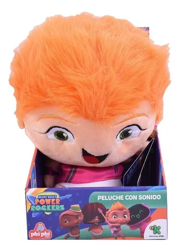 Peluche Mini Beat Power Rockers Wat C/ Sonido Phiphi Toys