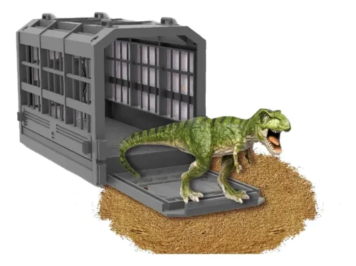 Jurassic World Juego Rumble Cage T. Rex Con Sonido- Original