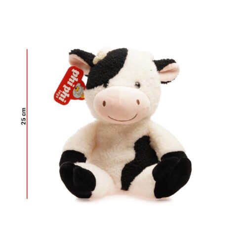 8253 Peluche Vaca Granja Hermosa 25 Cm-Phiphi Toys