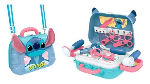 Mi Primer Consultorio Valija Morral Plegable Con Accesorios Doctor/a Stitch