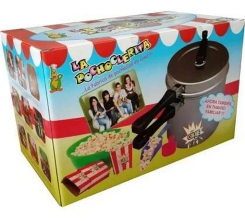 Pochoclera Familiar Grande Con Accesorios Cime