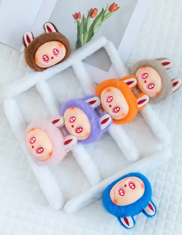Pulsera Peluche Labubu Cierre Automatico Motivos Surtidos - Imagen 3