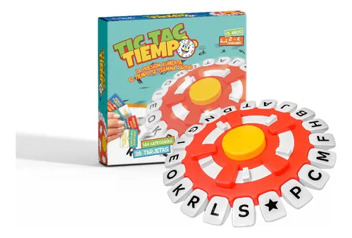 Juego De Mesa Tic-Tac Tiempo!/Pasapalabras /Basta- Original
