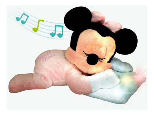 Peluche Minnie Musical Sleeping Baby Ditoys Con Luz Y Sonido- Original
