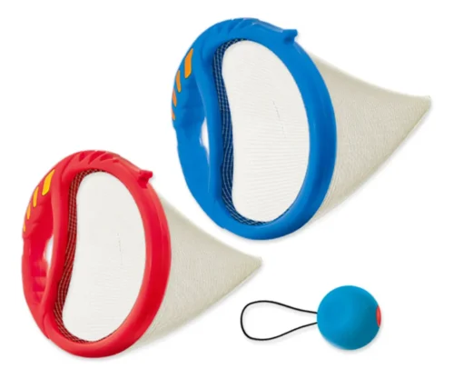 Catch Rackets Ditoys Paleta Atrapa Pelota Redes 2 Manoplas -Ditoys