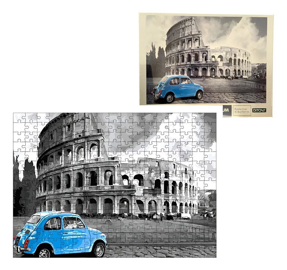 Puzzle 500 Piezas Jigsaw Ditoys Varios Modelos - 2900 Ditoys