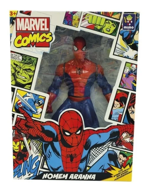 Muneco Grande Spiderman Marvel Comic 50 Cm Tm1 550