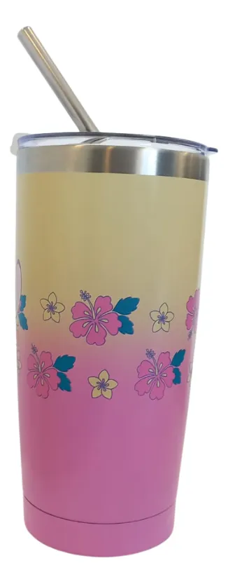 Vaso Termico Stitch - Licencia Oficial Rosa Stitch - Imagen 2