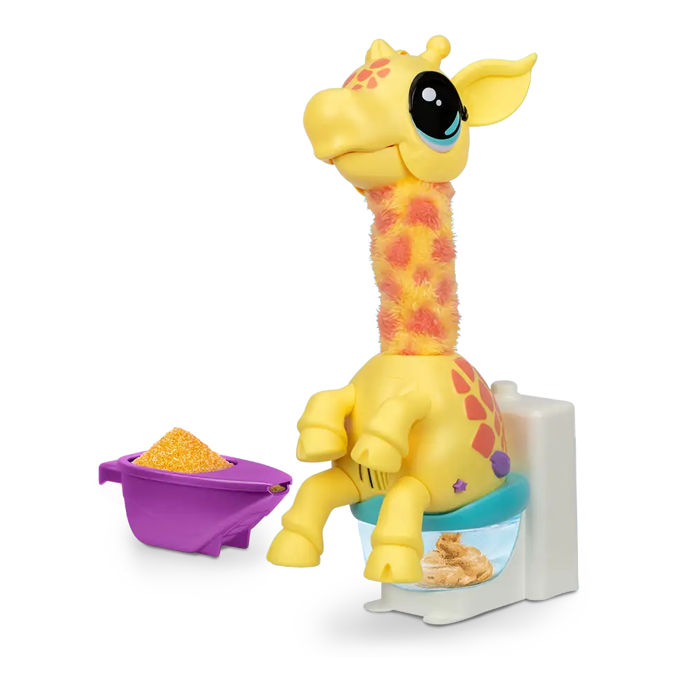 Little Live Pets Mascota Jirafa Interactiva Baila Canta Gilbert Y Hace PoPo - Imagen 6