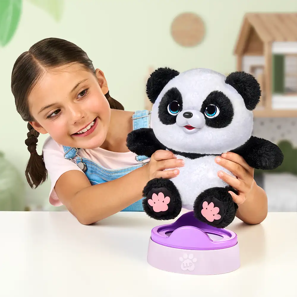 Little Live Pets Mascota Panda Bebe Interactivo Sonidos Mueve Piernas Usa Pelela
