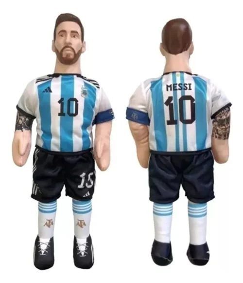 Muñeco Soft Messi Selección Argentina New Toys Cambio Ropa