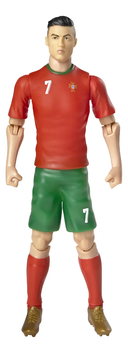CR7 Muñeco Cristiano Ronaldo Articulado 20 cm Sockers Figura Futbol - Imagen 2