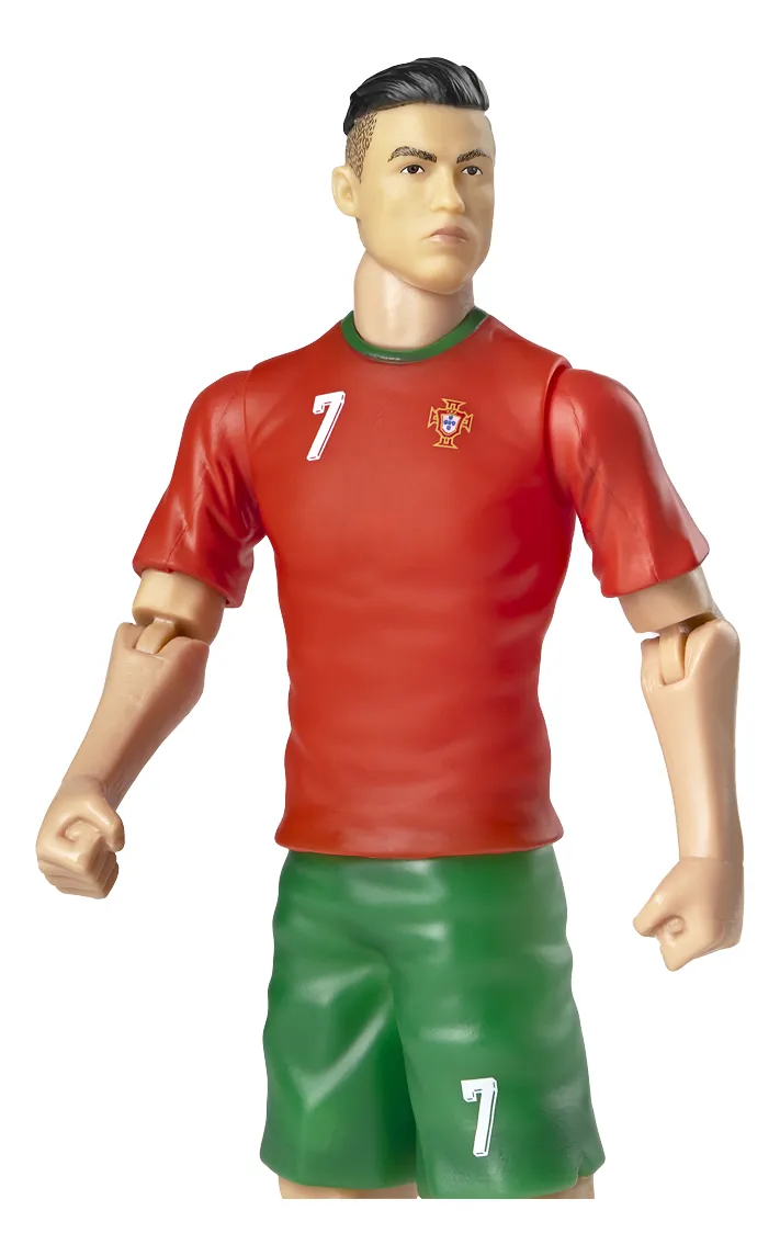 CR7 Muñeco Cristiano Ronaldo Articulado 20 cm Sockers Figura Futbol - Imagen 4