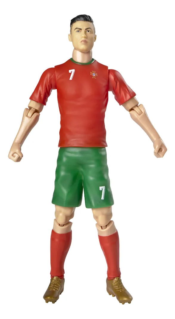 CR7 Muñeco Cristiano Ronaldo Articulado 20 cm Sockers Figura Futbol - Imagen 5