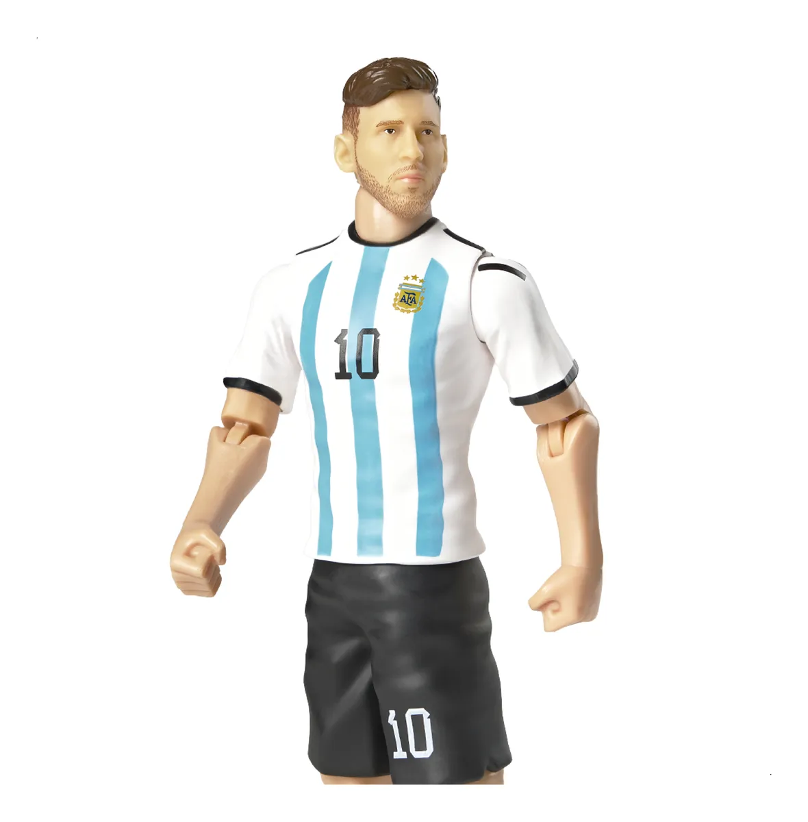 Muñeco Lionel Messi Articulado 20 cm Sockers Figura Futbol AFA - Imagen 3