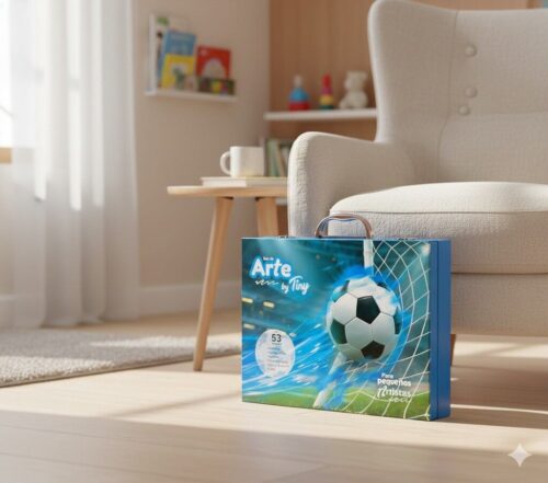 Valija Set De Arte Futbol 53 Piezas